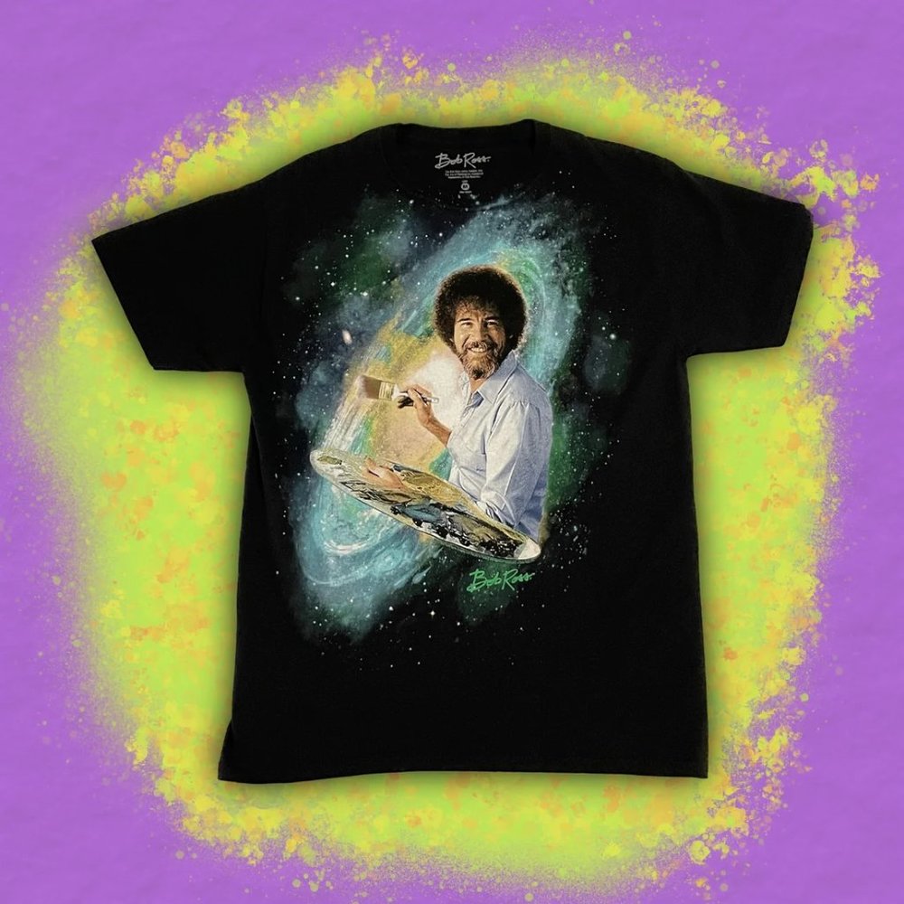 Bob Ross Galaxy T-Shirt